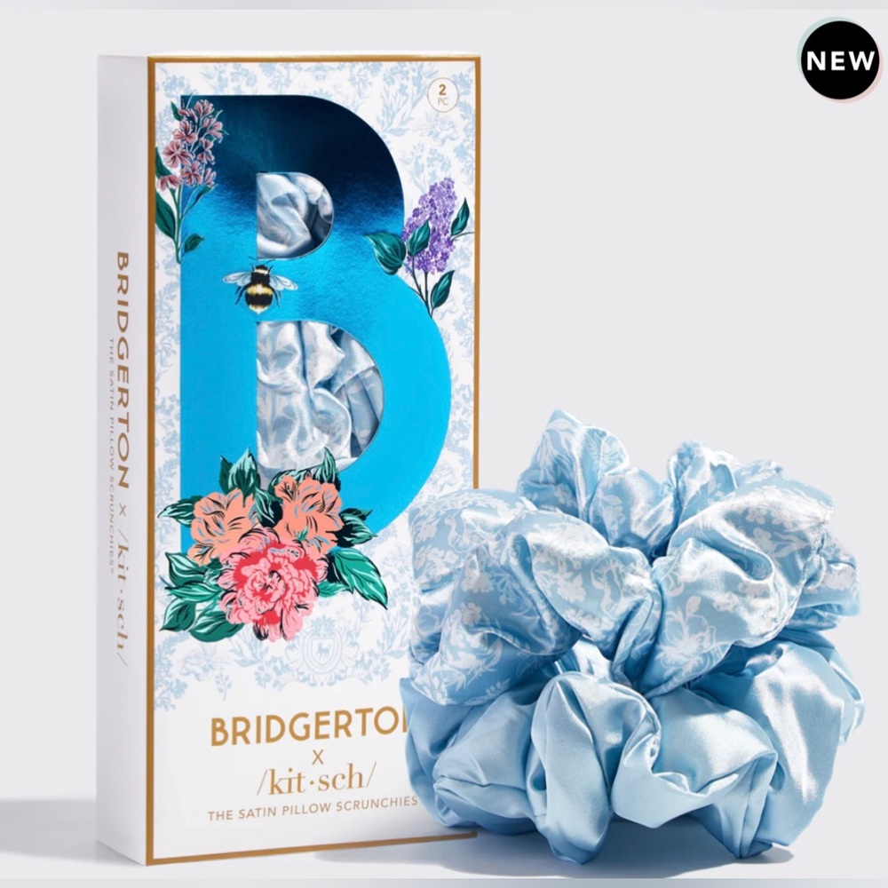 Kitsch Bridgerton satin pillow scrunchies